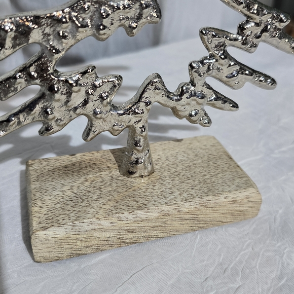 Elegant Silver Holiday Tree by Melrose 1422 - Picture 3 of 6